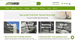 Desktop Screenshot of jimahegn.dk